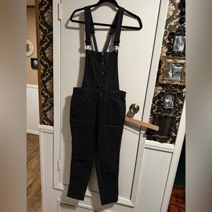 Target Kids Black Denim Overalls
